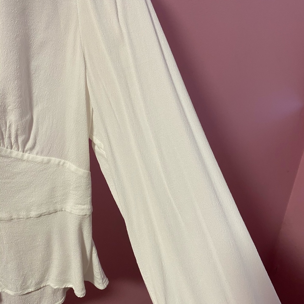 Aritzia Wilfred New Prairie Blouse Size Small - Picture 4 of 6